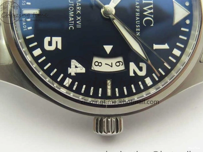 MIROTIME 0521 Mark XVII IW327014 Le Petit Prince MKS 1:1 Best Edition Blue Dial on SS Bracelet MIYOTA 9015 V FastDry 7191